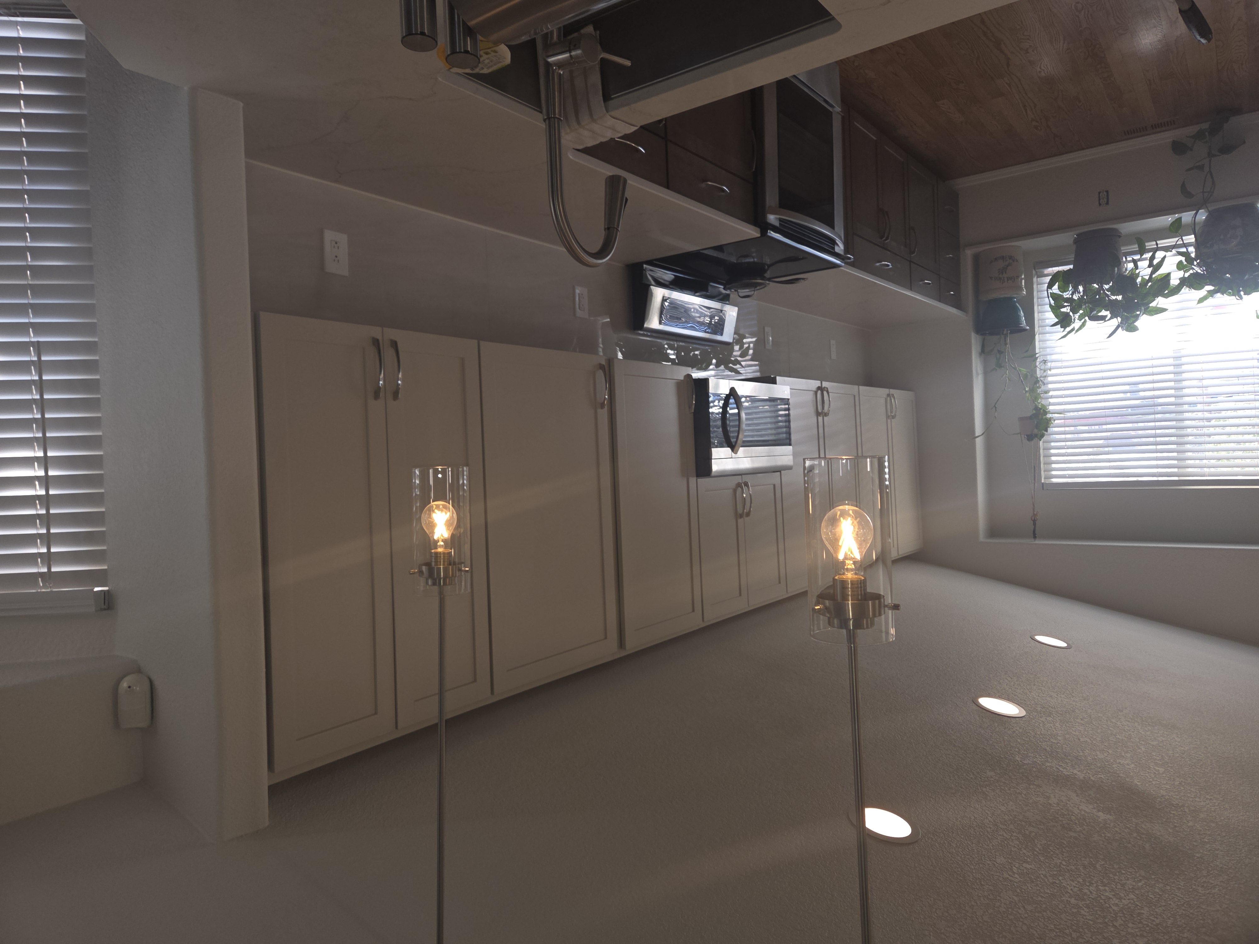 Kitchen lighting install by Cornerstone Power Solutions Colorado Springs